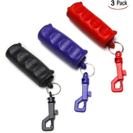 3 Stycken Silikon Pilbågsdragare Pil Tänger med Nyckelring Ar,ZQKLA