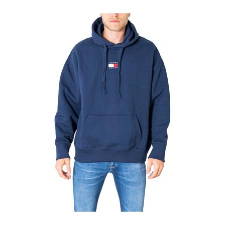 Tommy Jeans TJM Tommy Badge Hood Dm0Dm10904 Blå, Herre