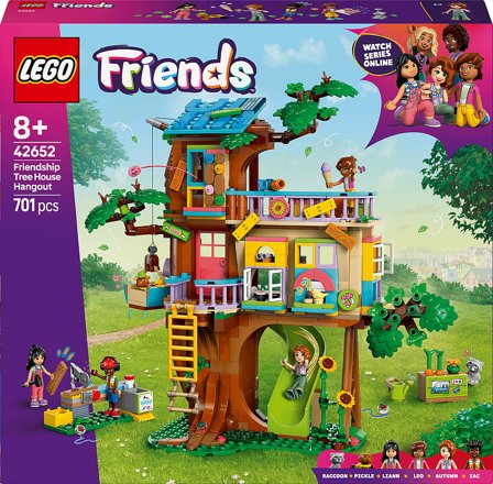 Lego Friends Venskabs-trætophus og krea-område Byggesæt til rolleleg 42652, Børn & Forældre, Motorik & Bevægelse, Klodser Og Stabletårne