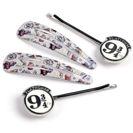 Harry Potter 9 & 3 Quarters hårklämmor (4-pack) One Size