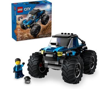 LEGO-City Great Vehicles Blå monstertruck 60402-LEGO City Blå monstertruck 60402-LEGO-LEGO