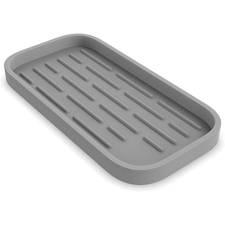 Silikoninen Valutusmatto - Kuivausalusta Sienille, Harjoille, Saippuoille, Viinilaseille, Tiskialtaan Järjestäjä Liukumattomille Sienille/Tiskialtaan 