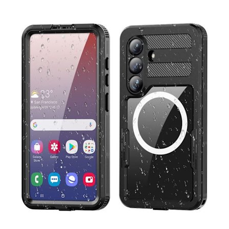 REDPEPPER Samsung Galaxy S26 MagSafe Case - Transparent/Black