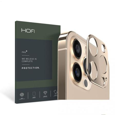 Hofi Linsskydd Härdat Glas Iphone 13 Pro / 13 Pro Max - Guld Gul