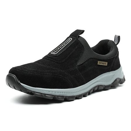 YRZL Utomhus vandringsskor Herr Sneakers Slip on Casual Herr Skor Andas Mocka Sko Anti-sladd Promenad Skor Skor