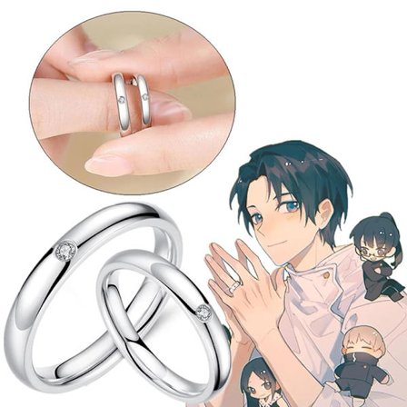 Anime Jujutsu Kaisen Okkotsu Yuta Cosplay Ring Smykke Prop