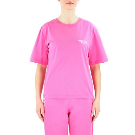 Rotate Birger Christensen, Rt 210 T-shirt Roze, Dames, Maat:S