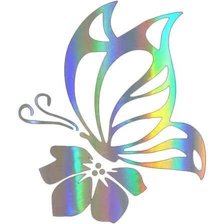 (15*13cm) Farve sommerfugl bil klistermærker bil klistermærker 3D bil klistermærker personlige bil klistermærker sommerfugl