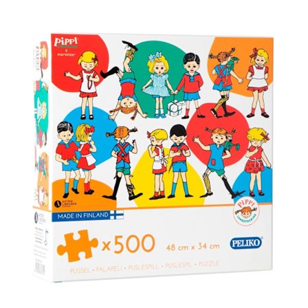 Pussel Pippilångstrump 500 Bitar - Martinex