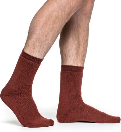 Woolpower Socks 400 Men hiking socks Red 45-48