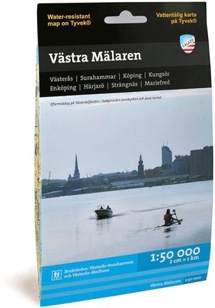 Calazo Sjø- og kystkart Västra Mälaren