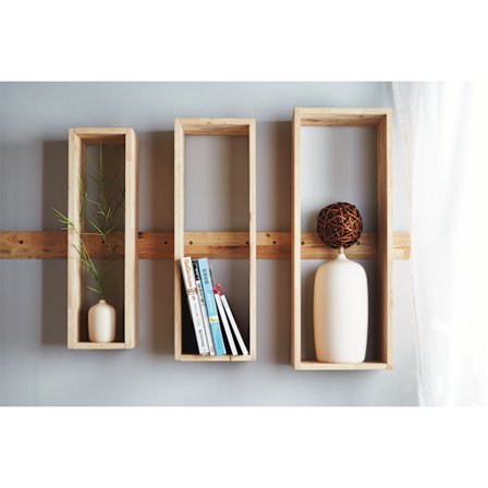 692 Vägghyllor naturfärgade inga gränser