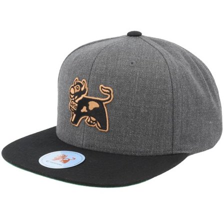 Hatstore - Grå snapback Keps - Arla Logo Charcoal/Black Snapback @ Hatstore