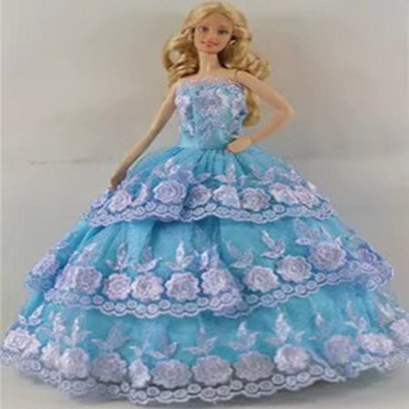 Docka Bröllopsklänning Docka Kjol 3 3