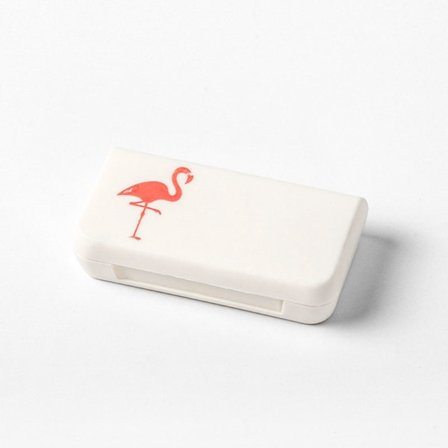 3Grids Mini-fodral Plast Reseförvaringslåda för medicin e litet bord