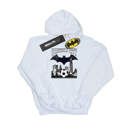 DC Comics Herr Batman Football Gotham City Hoodie XXL Vit