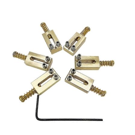 Elektrisk Guitar Bro Saddel Messing 10.5MM Tremolo Dele Elektrisk Guitar Bro Streng Saddel Guitar Dele