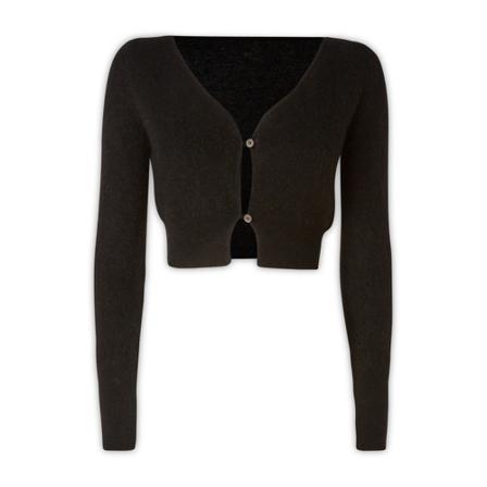 Jacquemus, Cardigans Brązowy, Kobieta, Rozmiar: 2XS