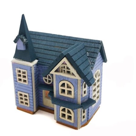 DIY Dollhouse Kit Miniatyrdockhus 1 1 1