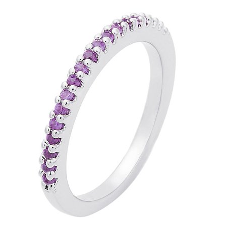 Söt Kvinna Regnbågsfärgad Rhinestone Inlagd Finger Ring Bröllops Smycken Present