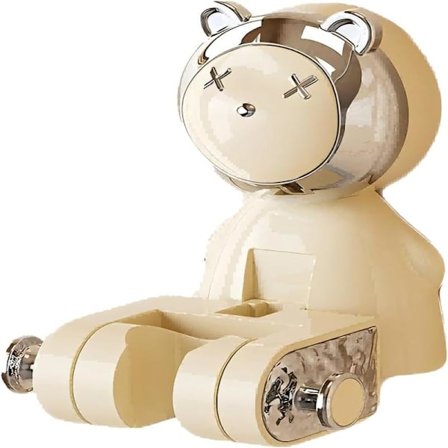 2 kpl Söpö Karhu Suihkusuuttimen Pidike Imuppikoukuilla Tyylikäs Pohja Helppo Irrottaa Kermavalkoinen Läpinäkyvä Musta Kodin Sisustukseen