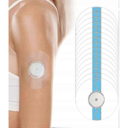 Forbedret Freestyle Libre 3 Sensor - 45 Stykker Transparent Libre 2 Teknologi