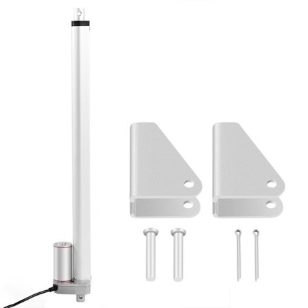 12V DC Lineær aktuator 1000N Kraft 150-500mm Slaglengde Elektrisk motorløftebrakett 500mm