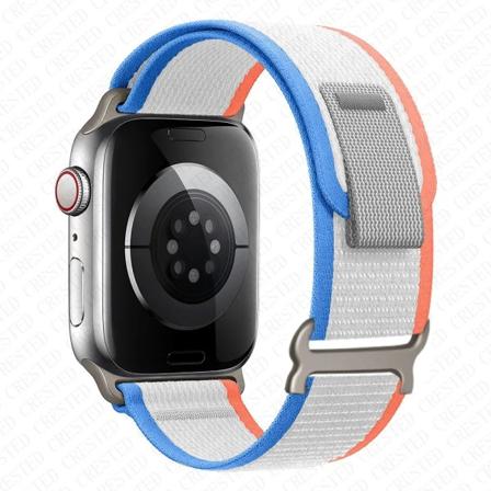 Trail loop för Apple Watch Ultra 2 band 49mm 44mm 40mm 45mm 41mm 38mm 42mm 40 45 mm armband iWatch series 8 9 7 6 5 3 se band blue orange 38 40 41mm