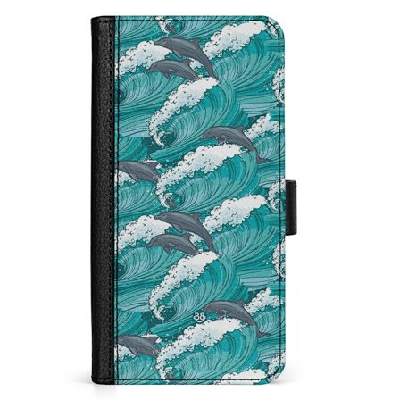 Bjornberry Sony Xperia 1 V Fodral - Vågor & delfiner