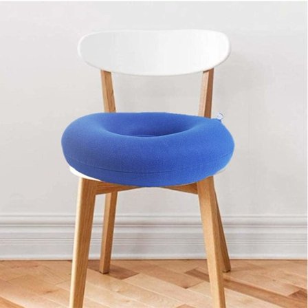 (blå) Sommerstrandstol oppblåsbar putetrekk for spisestue Tema Komfortable stoltrekk Pute for bankettkjøkken