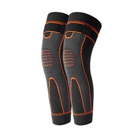 Malört Kompression Knäärms Smärtlindring Knästöd för Löpning, Basket, Åderbråck, Svullnad, Artrit, Män & Kvinnor orange XL (75-100kg)