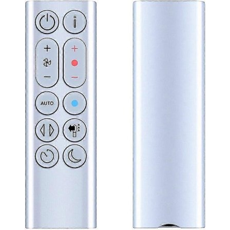 Ny Ersättningsfjärrkontroll för Hot + Purifying Fan Hp04 Hp05 Hp06 Hp09, Luftrenare/Värmefläkt (silver)