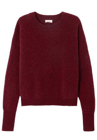 American Vintage Stickad tröja Vitow Stickat Dam Röd M/L