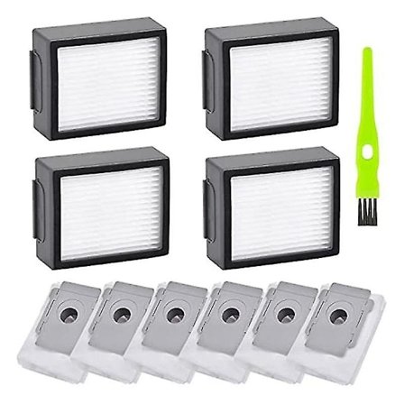 6-pack dammsugar + 4-pack HEPA-filter för i7 i7+ J7 J7+ I