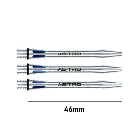 Winmau Astro Aluminium Shafts | Winmau.com Gemiddeld / Blauw
