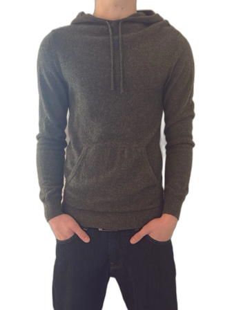 Mörkgrön 100% Cashmere John Henric