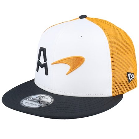 New Era - Motor White trucker Caps - McLaren Arrow Indycar Essentials 9FIFTY White/Orange Trucker @ Hatstore