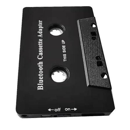 Universal Kassett Bluetooth 5.0 Audio Bilband Aux Stereo med Mikrofon för Telefon MP3 AUX-Kabel