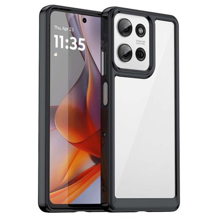 Motorola Moto G75 5G Case in Acrylic - Black