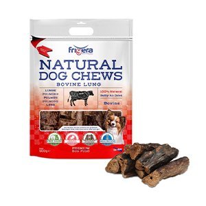Frigera Natural Dog Chews Okselunge 500gr