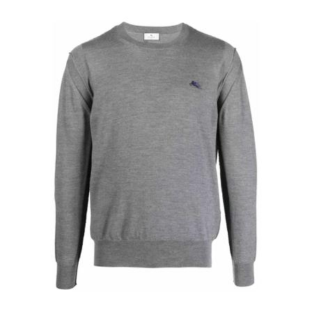 Etro Trui , Grijs , Heren , Maat: L