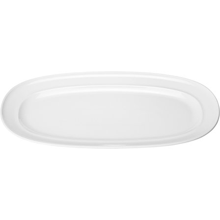 Georg jensen ovalt serveringsfat 31 cm, vit | Dukning & Servering > Serveringsskålar > Serveringsfat | Bagaren och Kocken