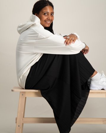 Grunt Hanne Plisse Skirt Svart Skjørt Jente - Kids Brand Store