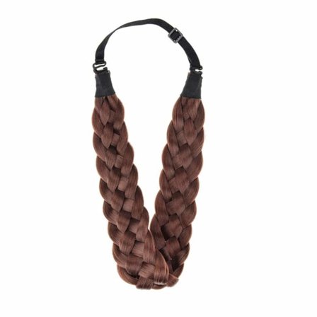 Hårbånd Flettet 5 Tråde Fletninger Hårbånd Klassisk Tyk Elastisk Syntetisk Pandebånd Kvinders Skønhed Tilbehør (5 Tråde Flet)