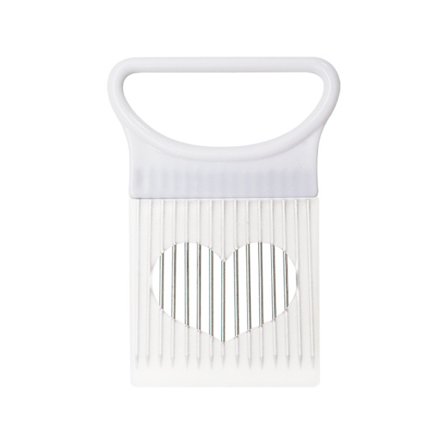 Hvit skivemaskin for frukt- og grønnsakstilbehør i rustfritt stål