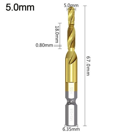 Kierreporan varsi Kierreporanterät M5