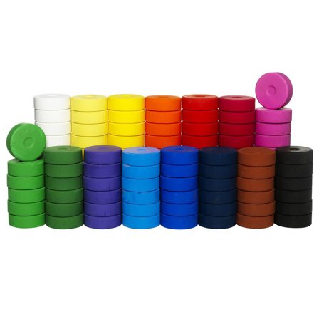 PLAYBOX Färgblock 57 mm 144/fp - Lyreco - Skola och förskola - Målarfärg och tillbehör - Färgblock