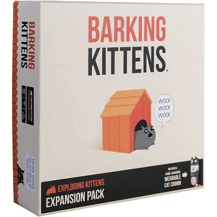 Barking Kittens Utvidelsessett - Et Russisk Roulette Kortspill, Kortspill for Voksne, Tenåringer & Barn - 20 Korttillegg