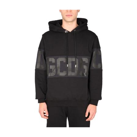 Gcds, Hoodie Zwart, Heren, Maat:S