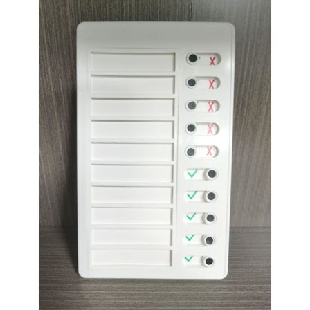 Päivittäinen tehtävien suunnittelutaulu Irrotettava askareiden tarkistuslista Taulu Seinälle ripustettava muistitaulu Muovi Taulu Monikäyttöinen